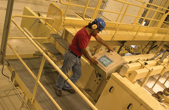 An efficient bleaching process is key. 